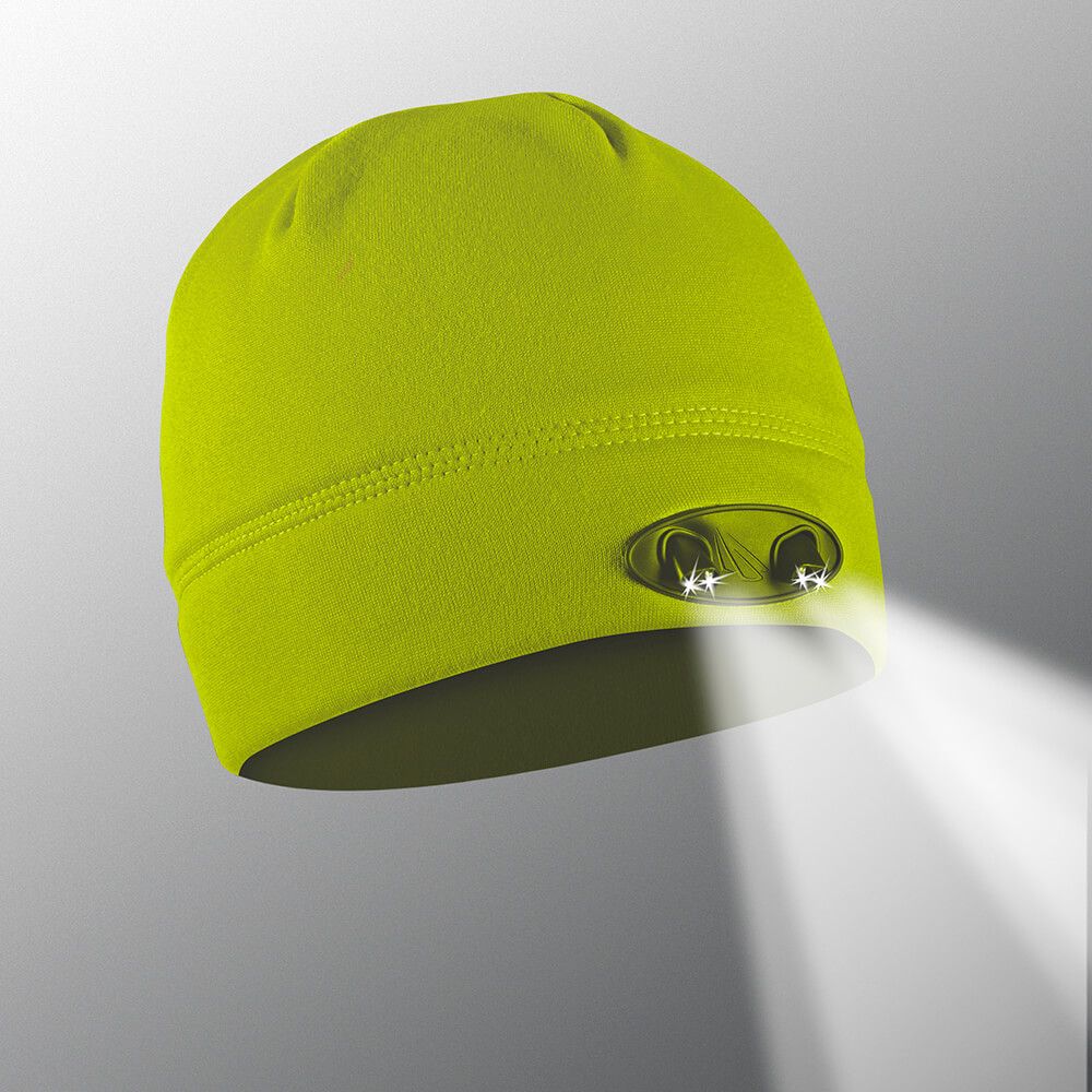 POWERCAP 35/55 Fleece LED Beanie Hat With Lights