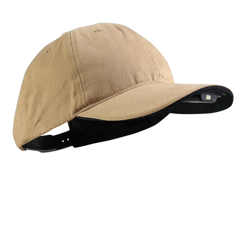 POWERCAP 2.5 Rechargeable LED Lighted Headlamp Hats and IPX4 Rating - One Size