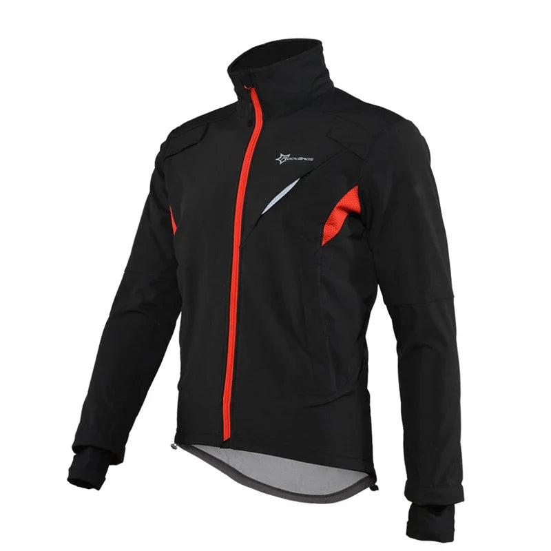 ROCKBROS Thermal Fleece Long Sleeve Cycling Bike Sportswear