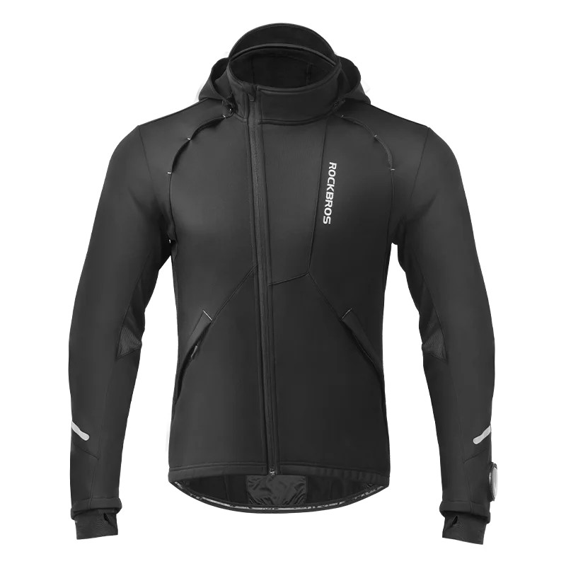 ROCKBROS Thermal Fleece Long Sleeve Cycling Bike Sportswear