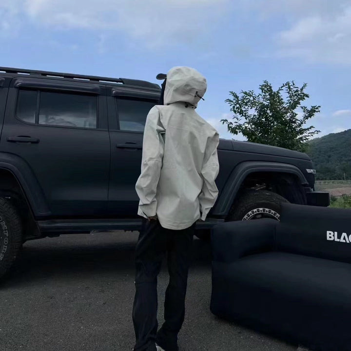 High-end Women's Gore-Tex Jacket Hard Shell Windproof Waterproof Mountaineering Couple Outdoor Sports Clothes